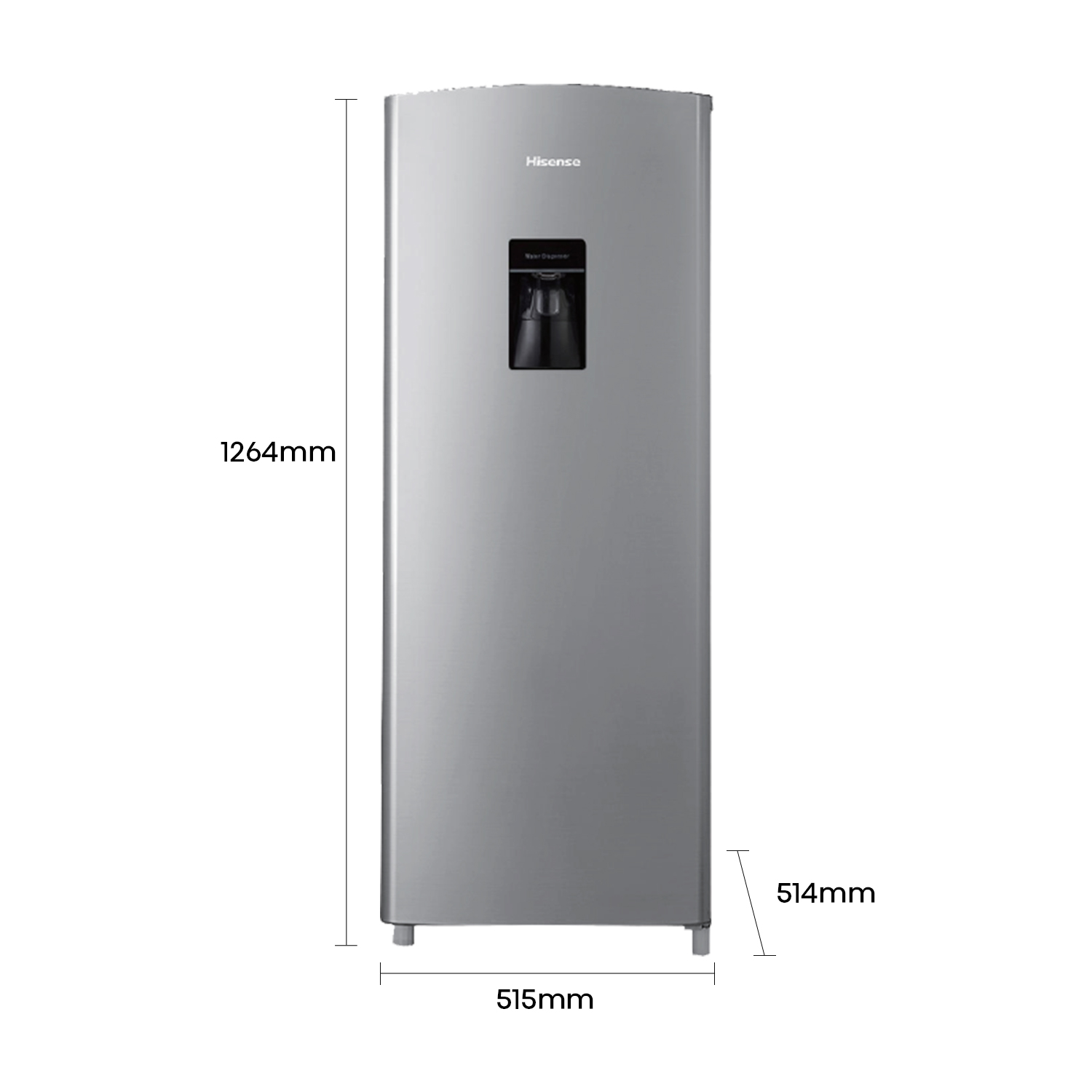 Nevera Hisense RR63DWGX1 – 6 Pies Cúbicos - Image 3